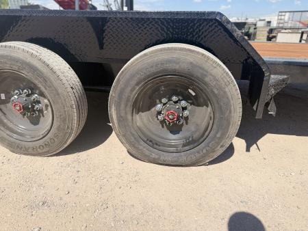 New 2026 Load Trail 7-HD22 Tilt Deck Equipment Hauler W/ Side Fork Holders 20K GVWR