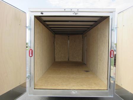New 2026 Sure-Trac 7 x 16 STW8416TA Cargo / Enclosed Trailer 7K / Rear Double Doors