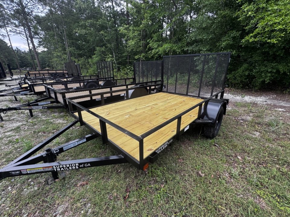 New 2026 Superior Manufacturing 6x10 l iron standard 3.5k Utility Trailer