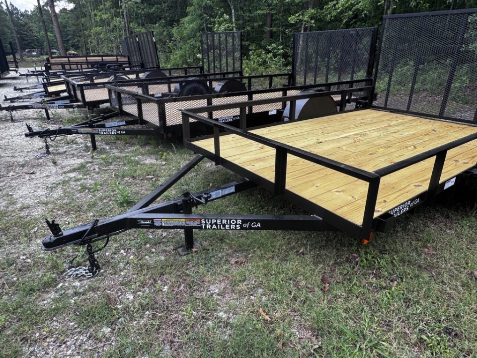 New 2026 Superior Manufacturing 6x10 l iron standard 3.5k Utility Trailer