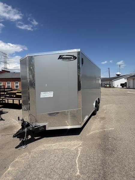 New 2026 8.5 x 16 Formula Conquest Enclosed Trailer 10K GVW - 7ft interior