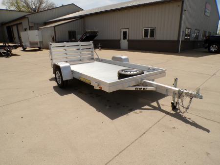 Used 2024 Aluma 6810S-BT Utility Trailer