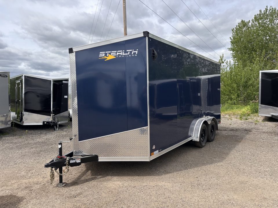New 2026 Stealth Trailers 7.5x16 Titan 7k w/Ramp Door Cargo / Enclosed Trailer