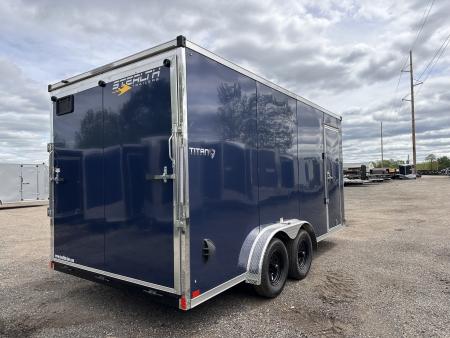 New 2026 Stealth Trailers 7.5x16 Titan 7k w/Ramp Door Cargo / Enclosed Trailer
