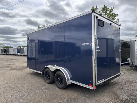 New 2026 Stealth Trailers 7.5x16 Titan 7k w/Ramp Door Cargo / Enclosed Trailer