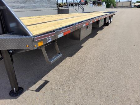 New 2026 Diamond C Trailers FMAX212HDT Flatbed Trailer
