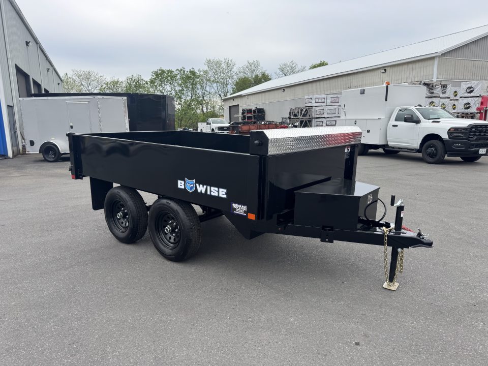 New 2026 BWISE DTR610D-10 6X10 TA Dump Trailer