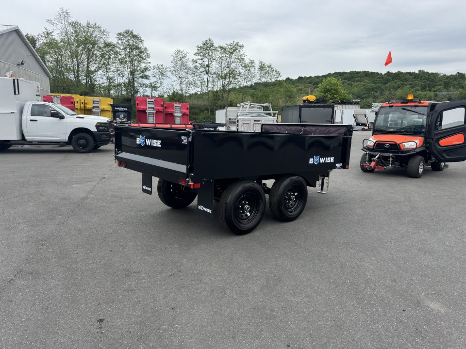 New 2026 BWISE DTR610D-10 6X10 TA Dump Trailer