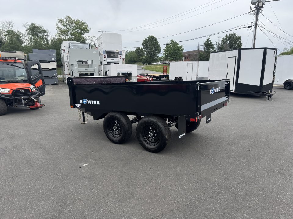 New 2026 BWISE DTR610D-10 6X10 TA Dump Trailer