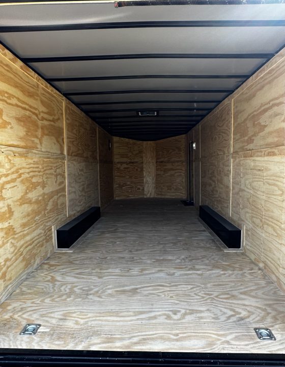 New 2026 Luxe 8.5x24 Car Hauler-5200LB Torsion Axle--Blackout-Enclosed Car Hauler