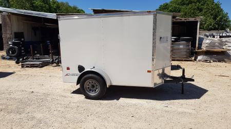 New 2026 American Hauler 5x8 Arrow Deluxe 3K Cargo / Enclosed Trailer