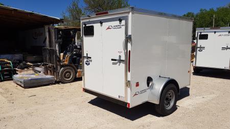 New 2026 American Hauler 5x8 Arrow Deluxe 3K Cargo / Enclosed Trailer