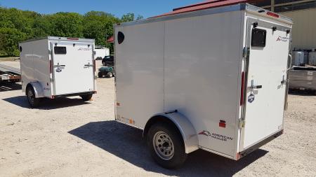 New 2026 American Hauler 5x8 Arrow Deluxe 3K Cargo / Enclosed Trailer