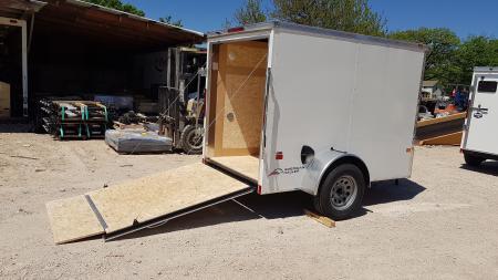 New 2026 American Hauler 5x8 Arrow Deluxe 3K Cargo / Enclosed Trailer