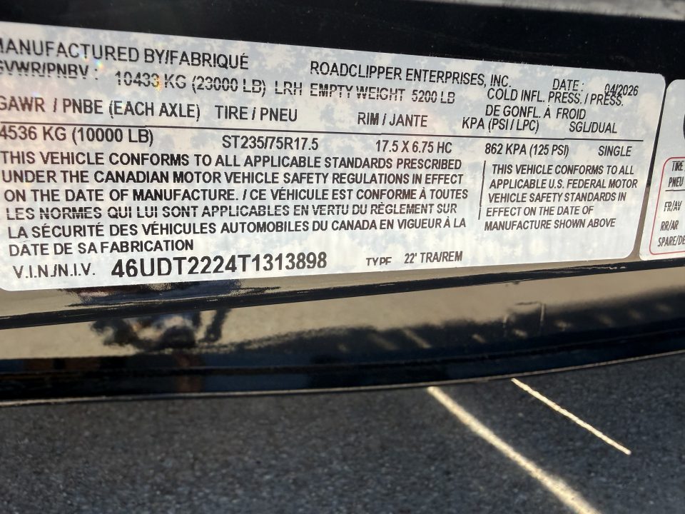 New 2026 Diamond C Trailers HXD210 22X102 Tilt Trailer