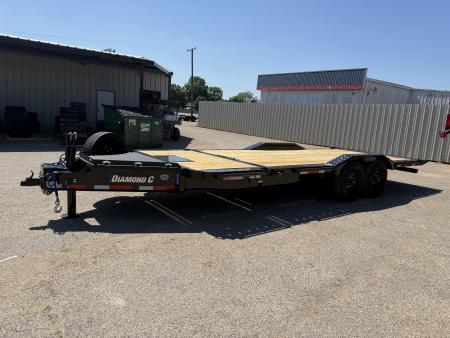 New 2026 Diamond C Trailers HXD210 22X102 Tilt Trailer