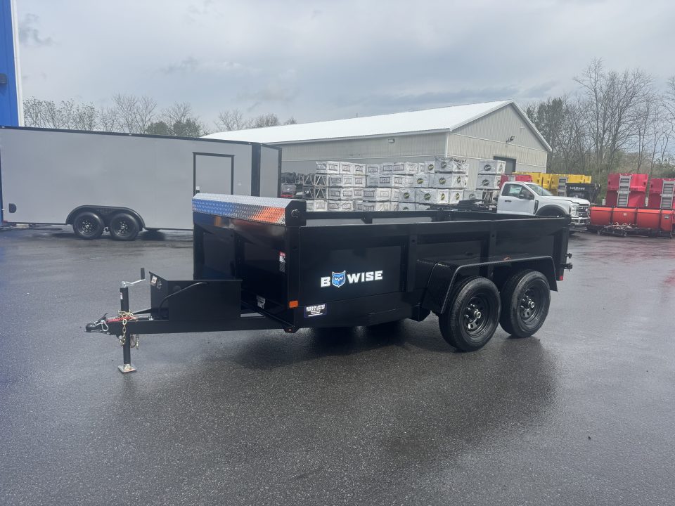 New 2027 BWISE DT612LP-LE-10 6X12 TA Dump Trailer