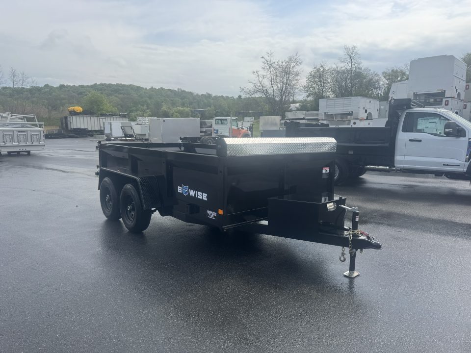 New 2027 BWISE DT612LP-LE-10 6X12 TA Dump Trailer