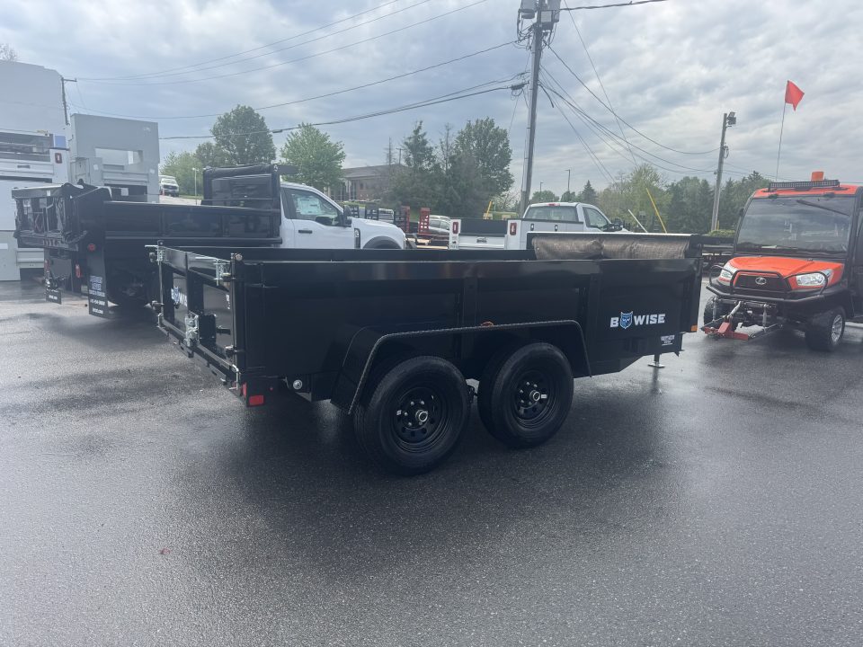 New 2027 BWISE DT612LP-LE-10 6X12 TA Dump Trailer