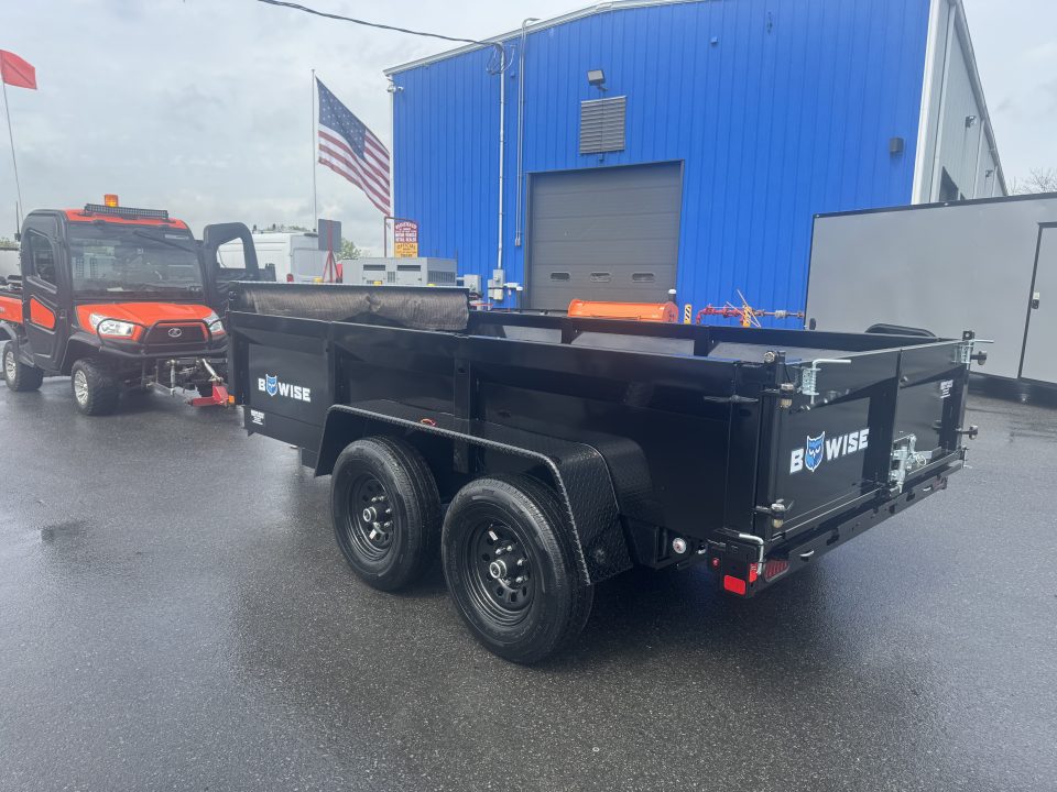 New 2027 BWISE DT612LP-LE-10 6X12 TA Dump Trailer