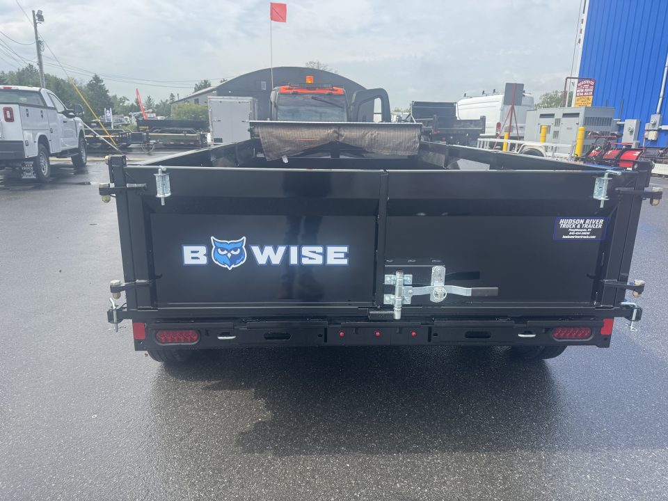 New 2027 BWISE DT612LP-LE-10 6X12 TA Dump Trailer