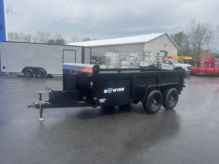 New 2027 BWISE DT612LP-LE-10 6X12 TA Dump Trailer