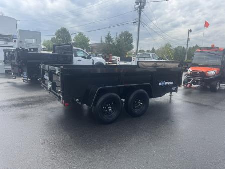 New 2027 BWISE DT612LP-LE-10 6X12 TA Dump Trailer