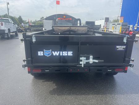 New 2027 BWISE DT612LP-LE-10 6X12 TA Dump Trailer