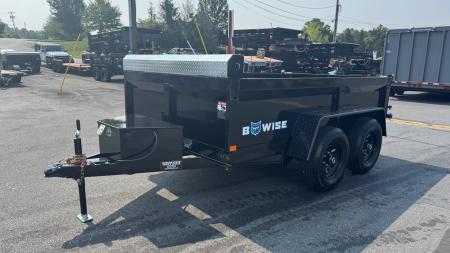 New 2027 BWISE DT612LP-LE-10 6X12 TA Dump Trailer