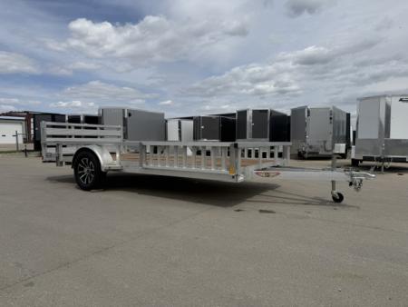 Used 2026 H&H Used Aluminum 82 x14' 3k ATV Trailer