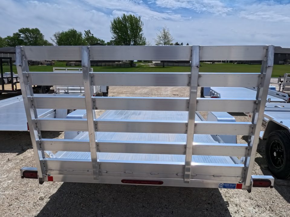New 2026 Bear Track 76 x 144 F Utility Trailer with Straight Tailgate-2990 lb. GVWR