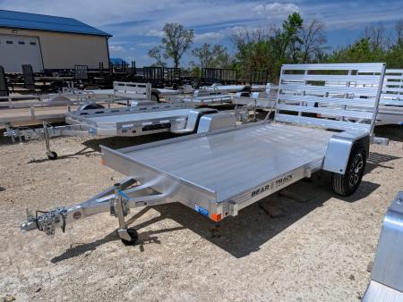 New 2026 Bear Track 76 x 144 F Utility Trailer with Straight Tailgate-2990 lb. GVWR