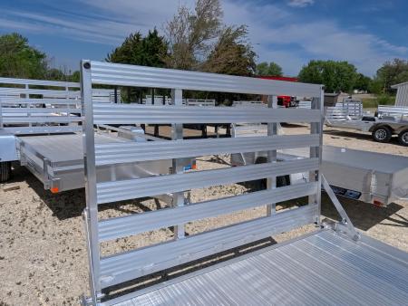 New 2026 Bear Track 76 x 144 F Utility Trailer with Straight Tailgate-2990 lb. GVWR