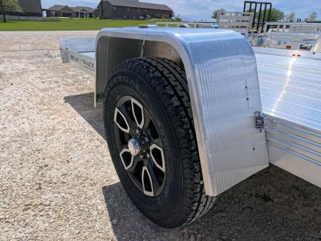 New 2026 Bear Track 76 x 144 F Utility Trailer with Straight Tailgate-2990 lb. GVWR
