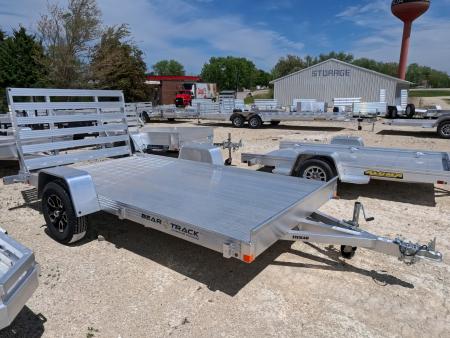 New 2026 Bear Track 76 x 144 F Utility Trailer with Straight Tailgate-2990 lb. GVWR