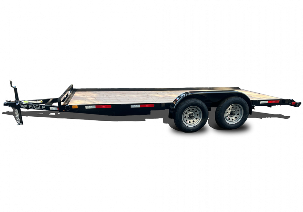 New 2026 Eagle Trailers 7' x 18' 10K Tandem Axle Equipment Trailer