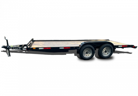 New 2026 Eagle Trailers 7' x 18' 10K Tandem Axle Equipment Trailer