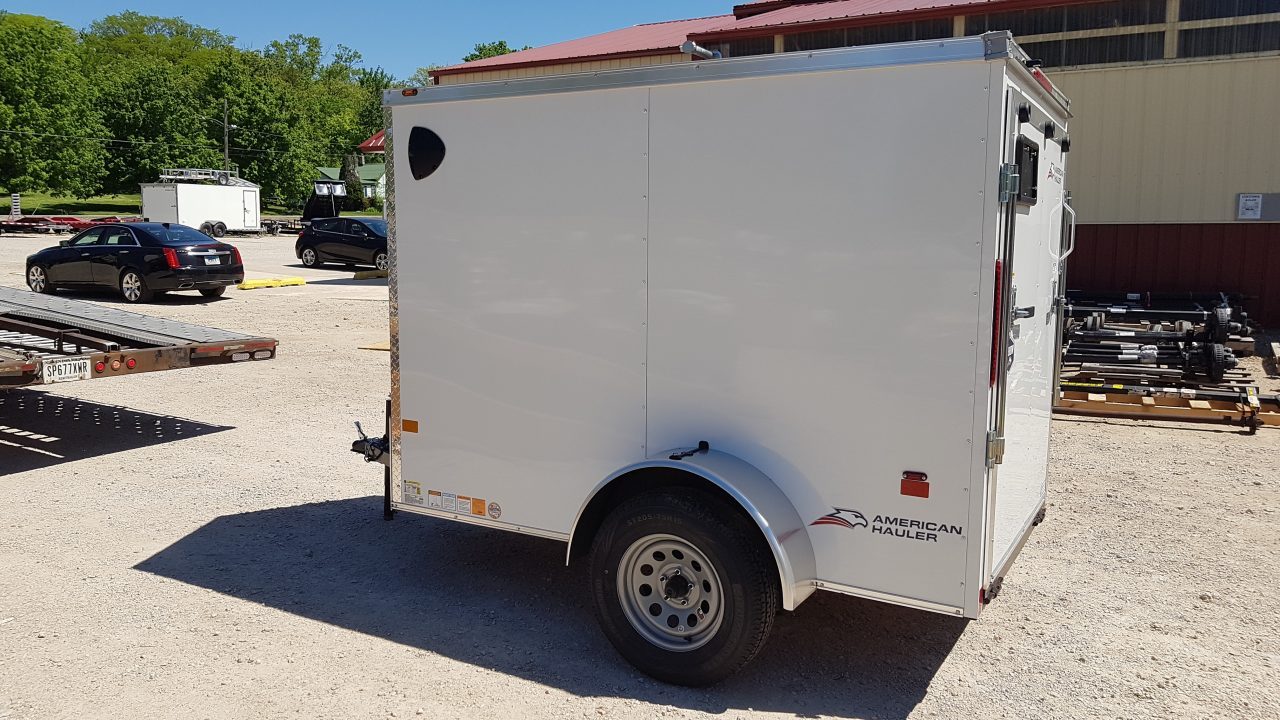 New 2026 American Hauler 5x8 Arrow Deluxe 3K Cargo / Enclosed Trailer