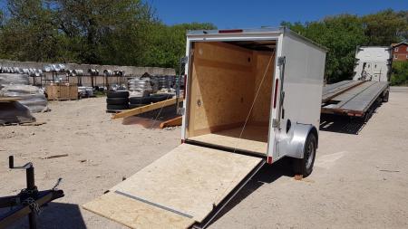 New 2026 American Hauler 5x8 Arrow Deluxe 3K Cargo / Enclosed Trailer