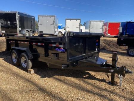 New 2026 Hawke 7X14 14K Low Pro Dump Trailer