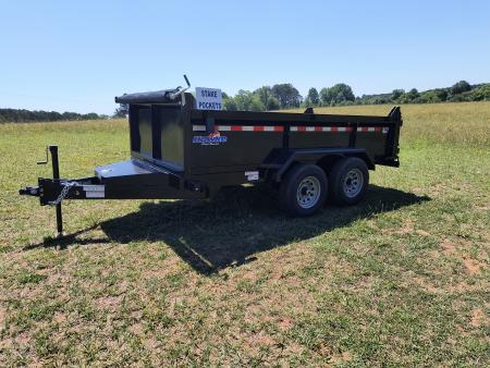 New 2026 Hawke 6x12 Low Pro Dump Trailer