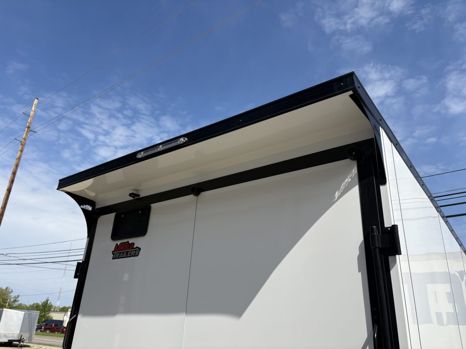 New 2026 United Trailers UJ 7'X14' WEDGE NOSE RAMP DOOR Cargo / Enclosed Trailer