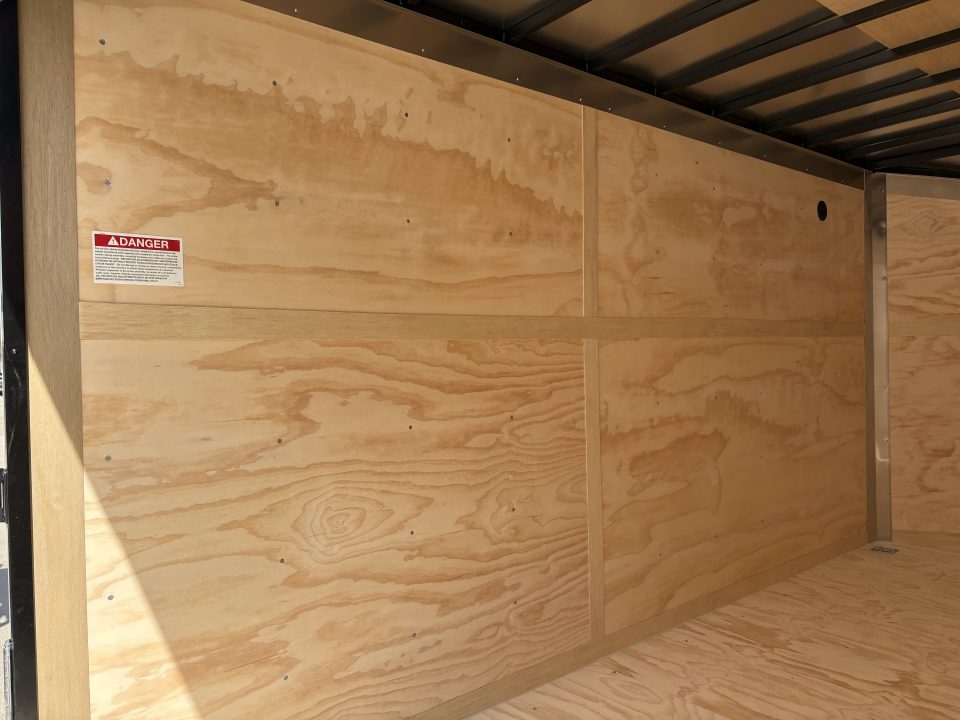 New 2026 United Trailers UJ 7'X14' WEDGE NOSE RAMP DOOR Cargo / Enclosed Trailer