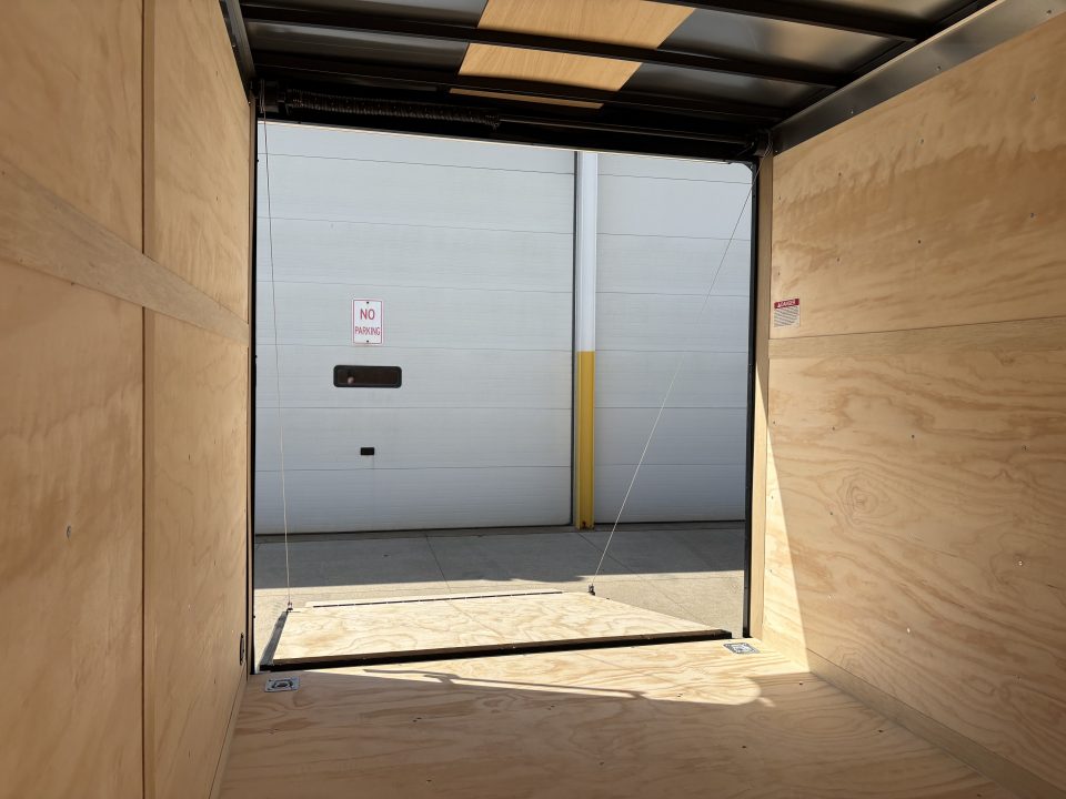 New 2026 United Trailers UJ 7'X14' WEDGE NOSE RAMP DOOR Cargo / Enclosed Trailer