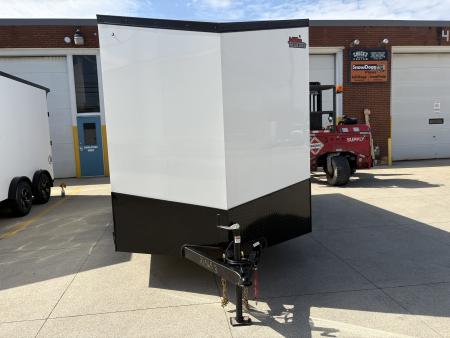New 2026 United Trailers UJ 7'X14' WEDGE NOSE RAMP DOOR Cargo / Enclosed Trailer