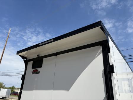 New 2026 United Trailers UJ 7'X14' WEDGE NOSE RAMP DOOR Cargo / Enclosed Trailer