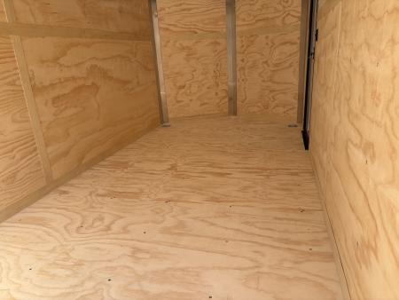 New 2026 United Trailers UJ 7'X14' WEDGE NOSE RAMP DOOR Cargo / Enclosed Trailer