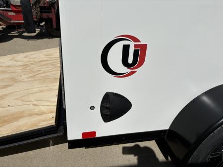 New 2026 United Trailers UJ 7'X14' WEDGE NOSE RAMP DOOR Cargo / Enclosed Trailer
