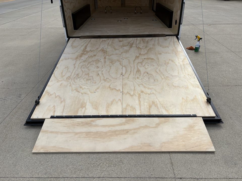 New 2026 United Trailers UJ 7'6"X14' WEDGE NOSE RAMP DOOR W/MOTORCYCLE PACKAGE Cargo / Enclosed Trailer