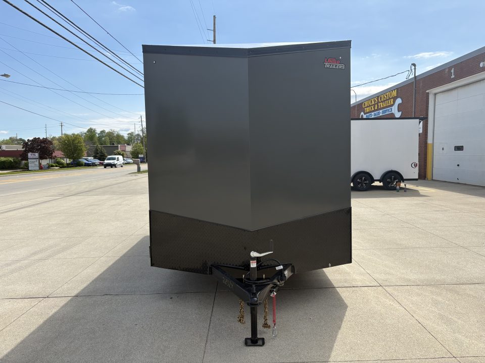 New 2026 United Trailers UJ 7'X16' WEDGE NOSE RAMP DOOR Cargo / Enclosed Trailer
